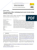 The Generation Effect - Activating Broad Neural Circuits During Memory Encoding (2013)