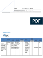 EOSH-UK Risk Assessment Template