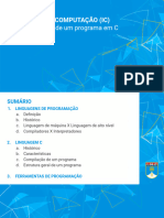 Introdução À Computação (Ic) : UD II - Estrutura de Um Programa em C