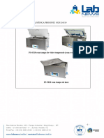 Manual de Serviço Lavadora Ultrassonica Labnews