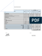 Slope Protection Accomplishment Report For Billing No. 1