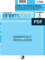 3º Simulado Enem 2024 - 1º Dia - Resolução