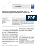 Application of The Thermodynamic Extremal Principle To Phase-Field Modeling of Non-Equilibrium Solidification in Multi-Component Alloys