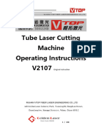 Tube Laser Operation Manual V2107