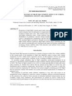 Volume Stabilisation of High MgO Cement - Effect of Curing Conditions and Fly Ash Addition