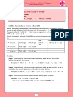 Math - Calculs Dans Z Et Dans D