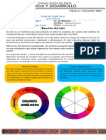 Armonía Del Color: Plan de Clase No.3