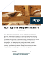 Type de Charpente - Les 5 Types de Charpente + Le Budget À Prévoir