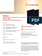 Canadian Solar HiHero - CS6R-H-AG - v2.0PRE 430W