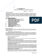 Plan de Contingencia y Protocolo de Retiro de Asbeto Cemento