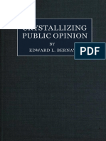 Edward L. Bernays - Crystallizing Public Opinion-Boni and Liveright (1934)