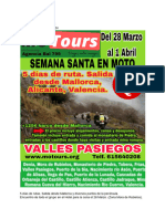 VALLES PASIEGOS. Del 28 Al 1 Abril