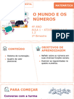 Omundoeos Números: Aula 1 - Atividades 1.1 E 1.2 1 Bimestre