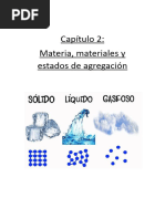 Materia, Materiales y Estados de La Materia