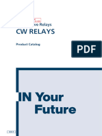 CW Series Relays Datasheet