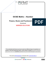 D. Powers, Roots and Fractional Indices 4