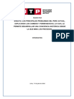 Ensayo Sobre Los Aspectos Sociales Políticos y Económicos Del Fujimorato Resaltando El Tema de Corrupción en Cada Aspecto Explicar y Establecer Ejemplos