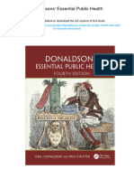 Donaldsons' Essential Public Health. ISBN 9781909368958, 978-1909368958