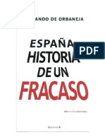 Espana Historia de Un Fracaso Spanish Edition