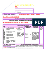 01.sesión P.S. - Organizamos Nuestra Lonchera Saludable