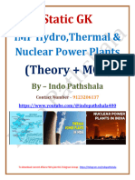 IMP Hydro, Thermal, Nuclear Power Plants Colour