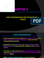 DEC30023 CHAPTER 3 Data Transmission and Networking Media