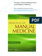 Greenman's Principles of Manual Medicine (Point (Lippincott Williams & Wilkins) ) - ISBN 078178915X, 978-0781789158