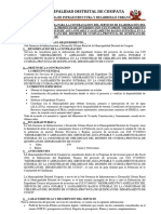 Municipalidad Distrital de Cusipata: Sub-Gerencia de Infraestructura Y Desarrollo Urbano