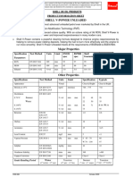 Shell V Power Product Information 2013