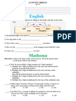 English: Mathema Tics