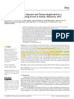 Toxins: Identification of Fish Species and Toxins Implicated in A Snapper Food Poisoning Event in Sabah, Malaysia, 2017