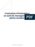 1 - L'entretien D'evaluation - Un Outil de Management en Pleine Mutation