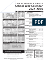 2425 Calendar - English