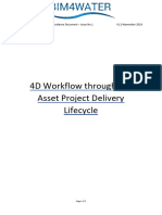 4D Workflow Through Asset Project Delivery Lifecycle