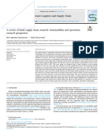 A Review of Halal Supply Chain Research Sustainability and Operations Research Perspective