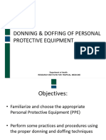 4 Donning & Doffing of Personal Protective Equipment (Respiratory) - JCM