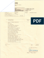 Invoice Komatsu PC 200-7 2007