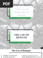 Lesson 5.1 The Law of Demand and Supply