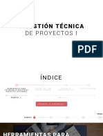 Gestión Técnica de Proyectos I