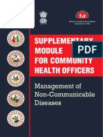 Management of Non-Communicable Diseases Training Manual For CHO