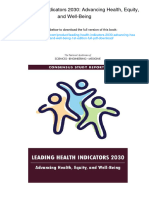 Leading Health Indicators 2030: Advancing Health, Equity, and Well-Being. ISBN 0309671876, 978-0309671873