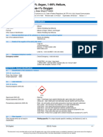 1-99% Argon, 1-99% Helium, 1 ppm-1% Oxygen: Safety Data Sheet P-6300