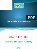 Statistics CH-3