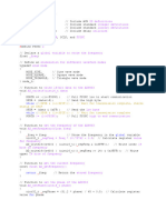 DDS Function Generator Embedded C Code