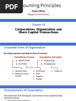 Ch13 - Corporations - Organization and Share Capital Transactions