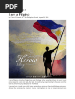 Lesson 6.3 Assigned Reading I Am A Filipino by Carlos P. Romulo Sr.