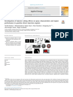 Investigation of Injector Coking Effects On Spray Characteristic