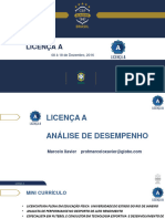 Análise de Desempenho e Mercado - CBF Academy - Marcelo Xavier