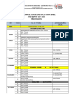 Cronograma de Actividades Costa - Básica Superior 2020-2021