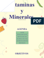 Clase 13 Vitaminas y Minerales - Arcoiris de Alimentos